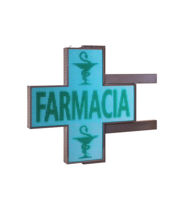 LB NEON — Cruz de farmácia
