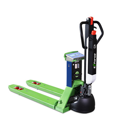 TPW E-FORCE — porta-paletes elétrico com pesagem