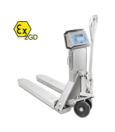 TPWI PRO EX 2GD — porta-paletes inox ATEX