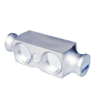 Zemic HM9E nickel plated alloy steel dual shear beam célula de carga, homologada OIML (50K-200K)