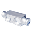 Zemic HM9E nickel plated alloy steel dual shear beam célula de carga, homologada OIML (50K-200K)