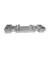 Zemic HM9J nickel plated alloy steel shear beam célula de carga, homologada OIML (10t-30t)