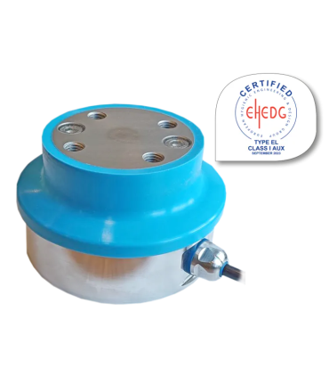 Zemic BM24L10 EHEDG em aço inoxidável hygienic compression célula de carga (5t-20t)