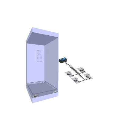 Zemic Elevator weighing kit: Cabin