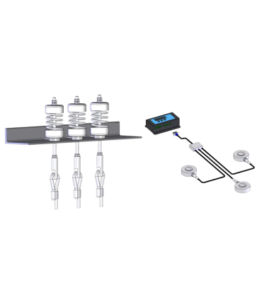 Zemic Elevator weighing kit: Under Springs