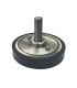 Zemic BJ-8-220 em aço inoxidável half ball foot