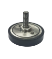 Zemic BJ-8-220 em aço inoxidável half ball foot