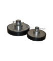 Zemic BJ-8-250 low profile em aço inoxidável foot
