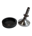 Zemic HJ-8-208 alloy steel half ball foot
