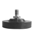 Zemic BJ-8-215  low profile em aço inoxidável foot