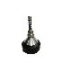 Zemic BJ-8-279 electro polished em aço inoxidável foot