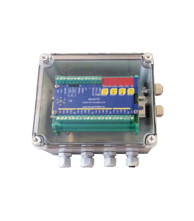Zemic Top-Sensors T2 Housing Transmitter + 6X M16 Cablegland