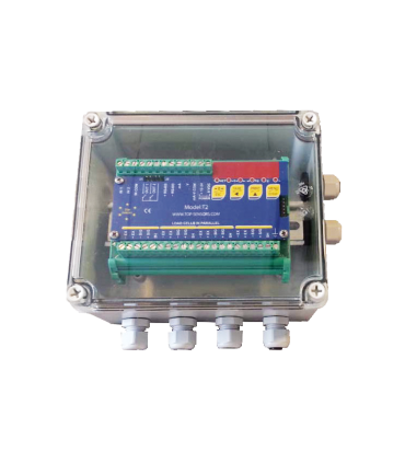 Zemic Top-Sensors T2 Housing Transmitter + 6X M16 Cablegland