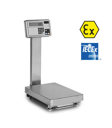 GEX-FZ — balança de bancada ATEX para zona 0 — vista 1