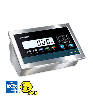 DFW IECEx Batch1 — indicador de dosagem ATEX — vista 1