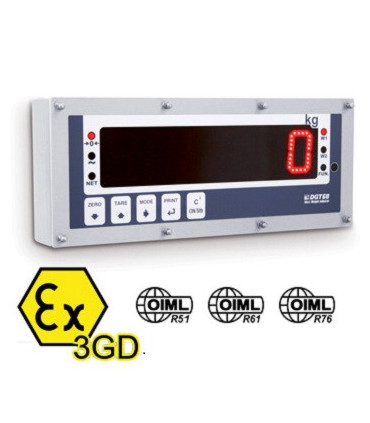 DGT60 3GD — indicador e repetidor ATEX — vista 1