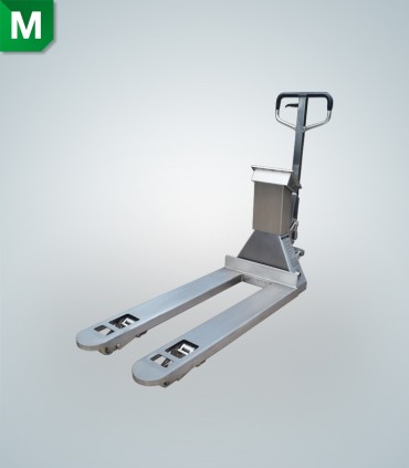TP410IM - Porta paletes de pesagem Aço Inox c/Aferição
