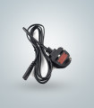 910163 - Adaptador de energia UK para DSC/DSN