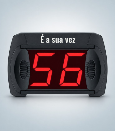 Display para gestão de filas DISPLAY