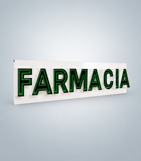 LB LUMEN — Letreiro LED de farmácia