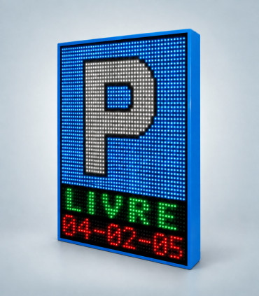LB VIA — Letreiro LED