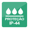 Proteção IP44