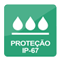 Proteção IP 67