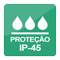 Proteção IP45