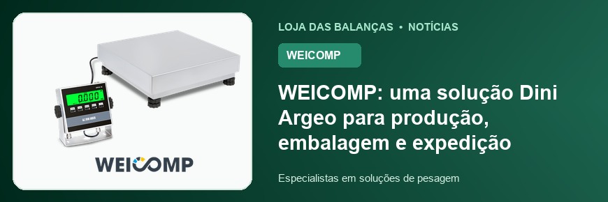 WEICOMP: uma solução Dini Argeo para produção, embalagem e expedição