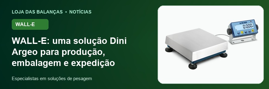 WALL-E: uma solução Dini Argeo para produção, embalagem e expedição