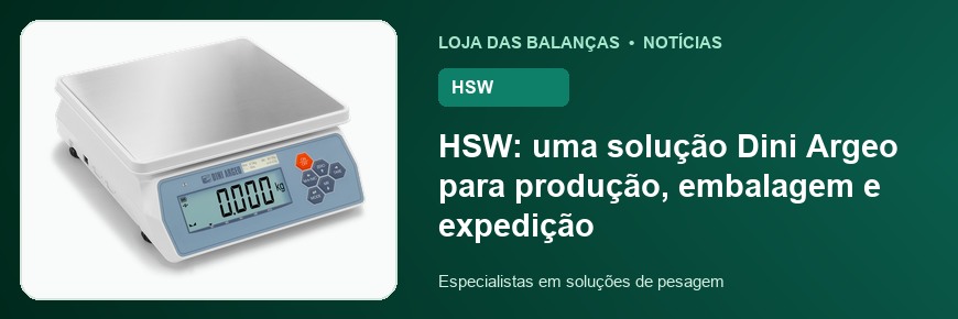 HSW: uma solução Dini Argeo para produção, embalagem e expedição