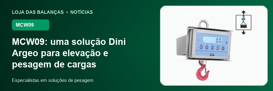 MCW09: uma solução Dini Argeo para elevação e pesagem de cargas