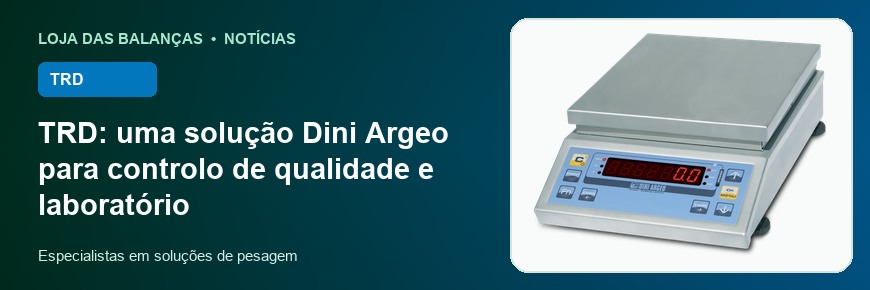 TRD: uma solução Dini Argeo para controlo de qualidade e laboratório