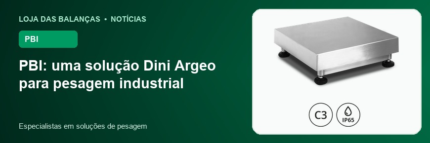 PBI: uma solução Dini Argeo para pesagem industrial