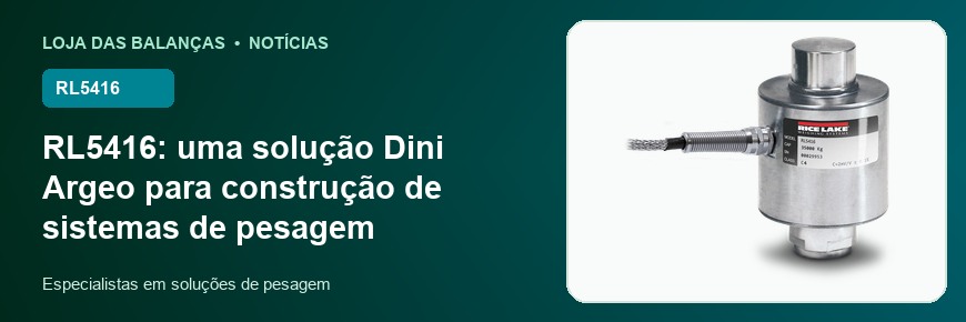 RL5416: uma solução Dini Argeo para construção de sistemas de pesagem