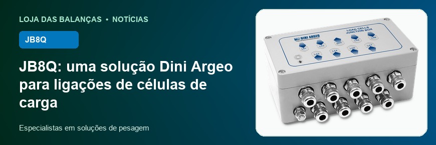 JB8Q: uma solução Dini Argeo para ligações de células de carga