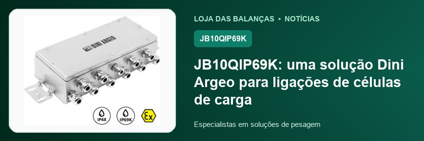 JB10QIP69K: uma solução Dini Argeo para ligações de células de carga
