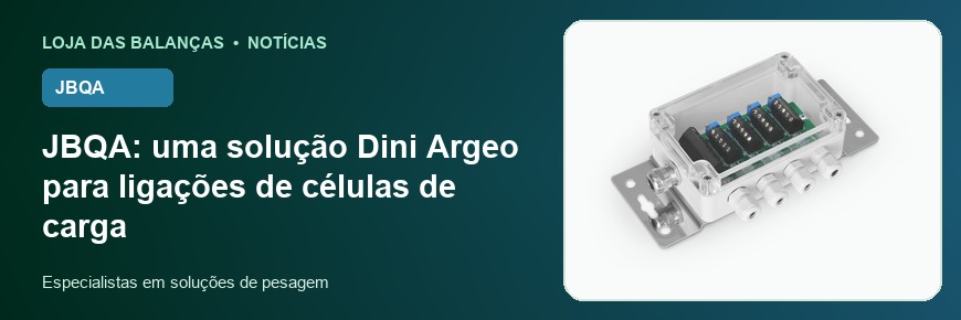 JBQA: uma solução Dini Argeo para ligações de células de carga