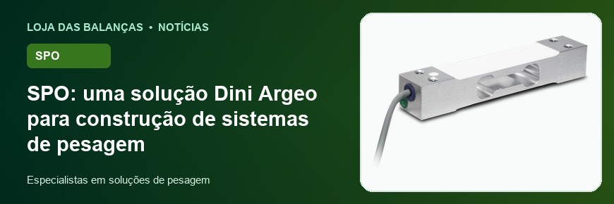SPO: uma solução Dini Argeo para construção de sistemas de pesagem