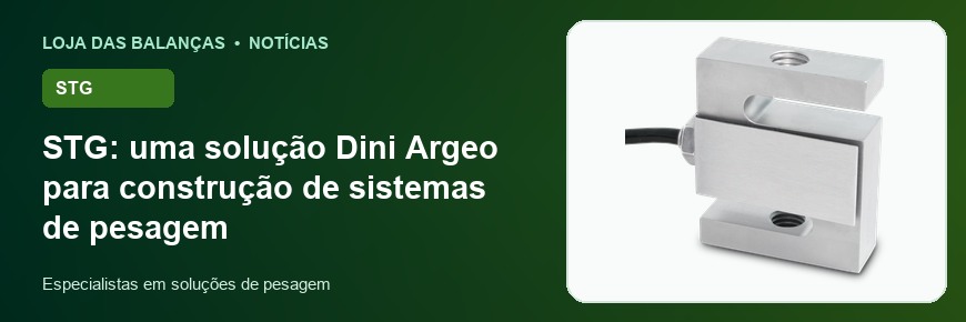 STG: uma solução Dini Argeo para construção de sistemas de pesagem