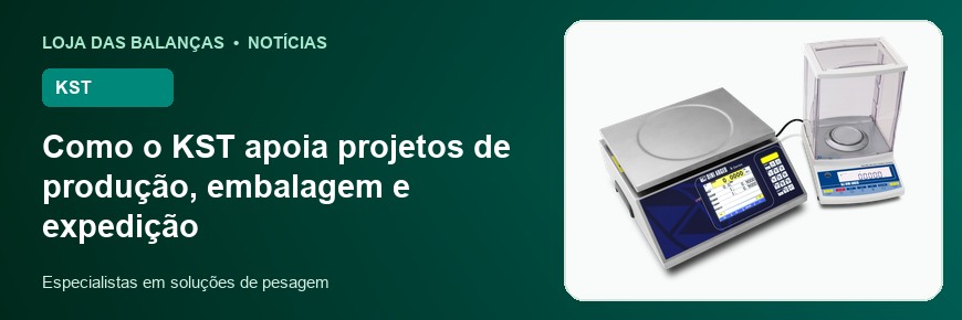 Como o KST apoia projetos de produção, embalagem e expedição