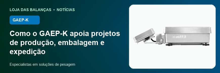 Como o GAEP-K apoia projetos de produção, embalagem e expedição