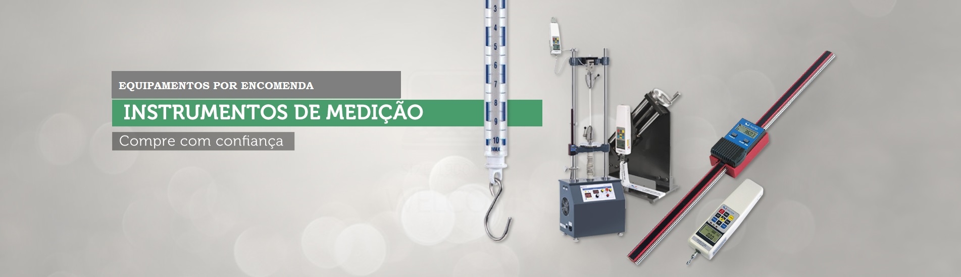 Banner Equipamentos de Medição