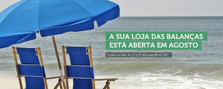 Newsletter Loja das Balanças - Agosto 2016