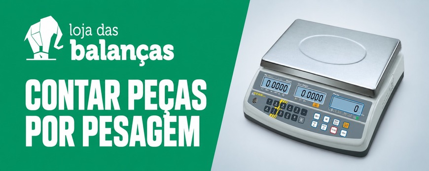 Como funciona a contagem de peças por pesagem
