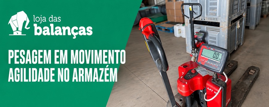 Pesagem em movimento: agilidade no armazém