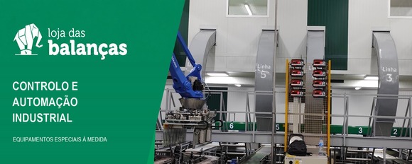 Equipamentos especiais de controlo e automação industrial
