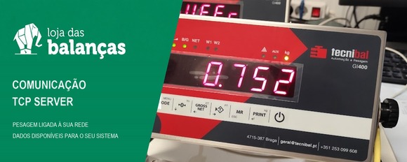 Comunicação TCP Server: ligar a pesagem aos sistemas da empresa